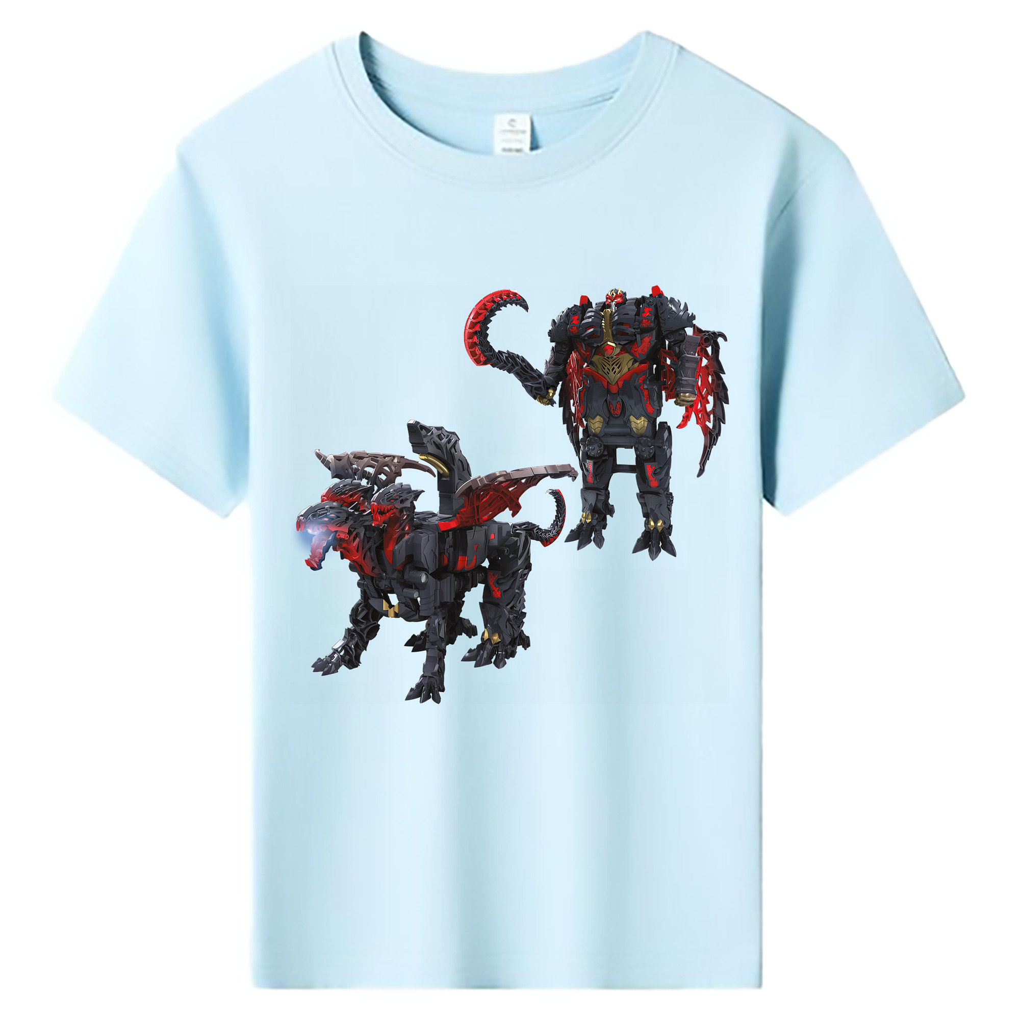 （画像用） Transformers トランスフォーマー 綿100％キッズTシャツ（フロントプリント）